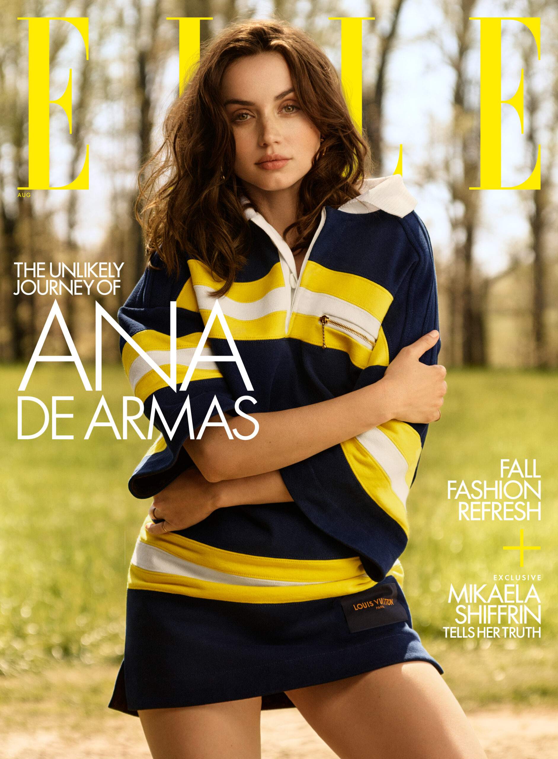 Ana de Armas Reappears on the Cover of Elle’s August 2022 Issue Go