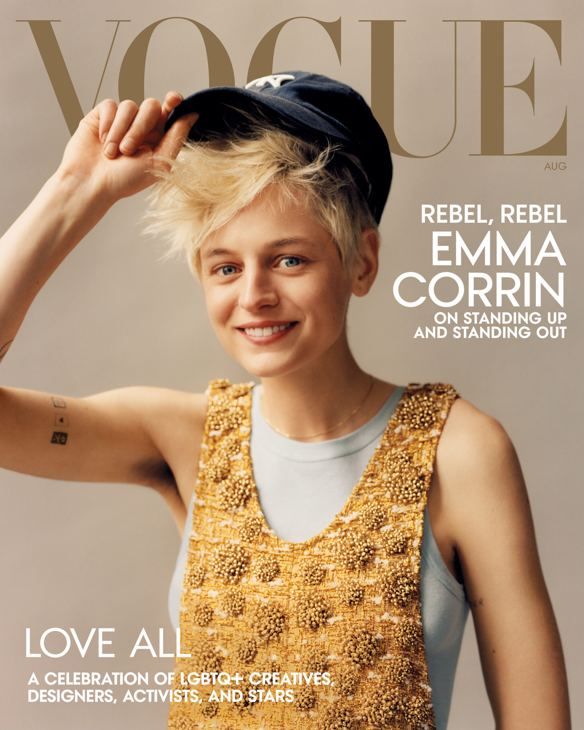 Emma Corrin Covers August Vogue - Go Fug Yourself