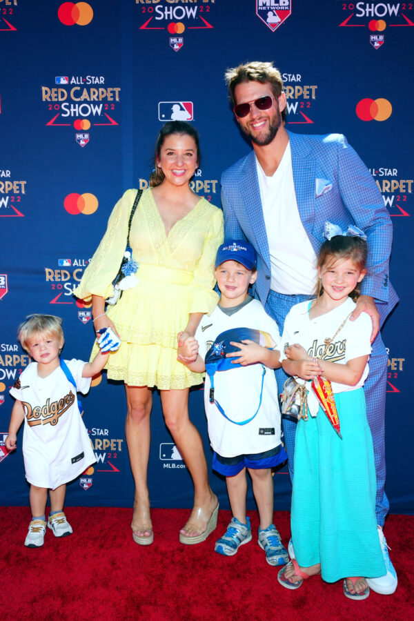 Clayton Kershaw of the Los Angeles Dodgers and family - Star Red Carpet - 2