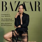 Tessa Thompson Gets Fringey on Harper&#8217;s Bazaar
