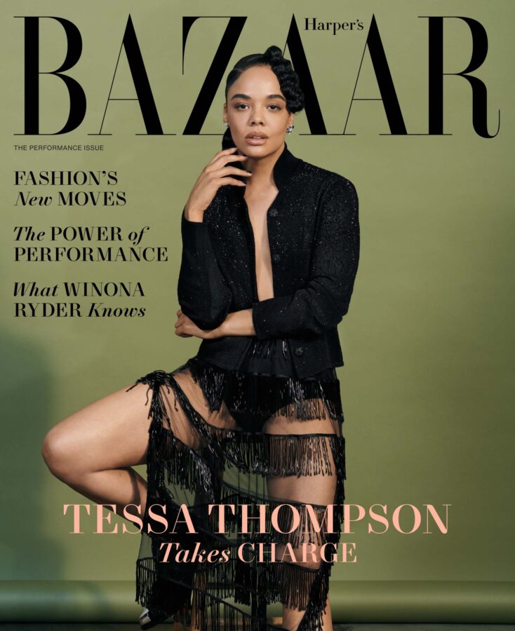 Tessa Thompson on Harper's Bazaar