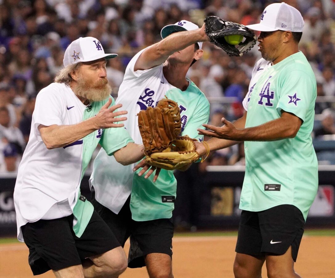 Bryan Cranston plays in the MGM All-Star Celebrity Softball Game at Dodger  Stadium, Los Angeles, California, USA - 16 Jul 2022 - Bryan Cranston Plays  - 17