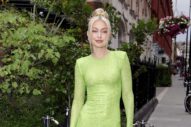 Gigi Hadid Lit Up a British Vogue Party in Spring Green