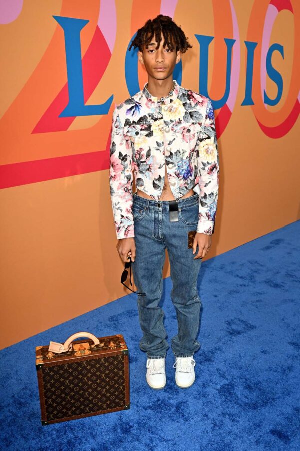 SPOTTED: Jaden Smith Attends Louis Vuitton's Cruise 2024 Show in Shining  Ensemble – PAUSE Online