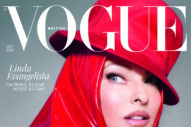 Linda Evangelista Storms Back to Work on British Vogue
