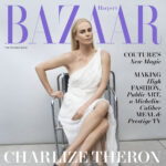 Charlize Is on Harper&#8217;s Bazaar&#8217;s October Cover&#8230; In Some Kind of Hospital Waiting Room?!?