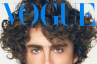 Timothee Chalamet Is The First Man to Appear Solo on British Vogue