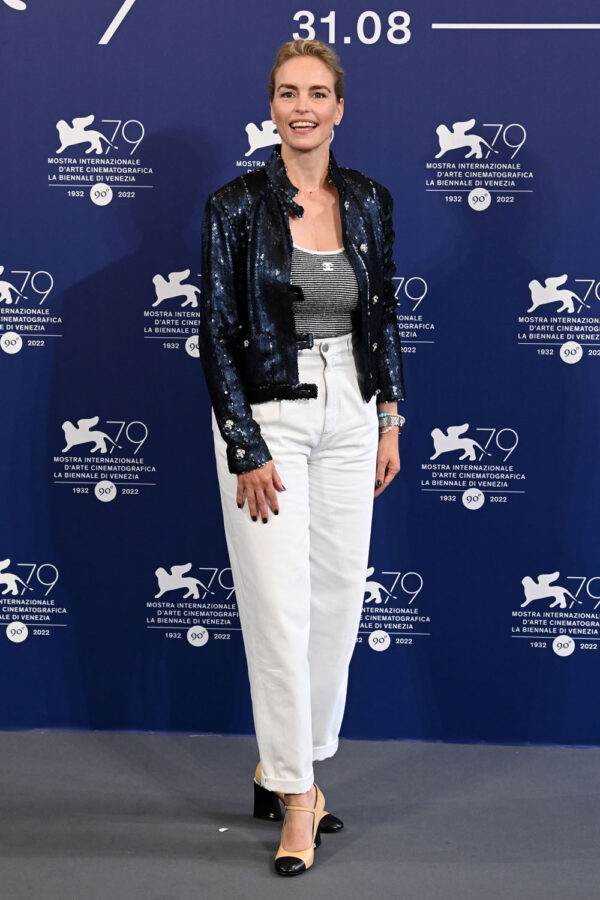 Noémie Merlant in Louis Vuitton at 'The Innocent' 75th Cannes Film Festival  Photocall & Premiere