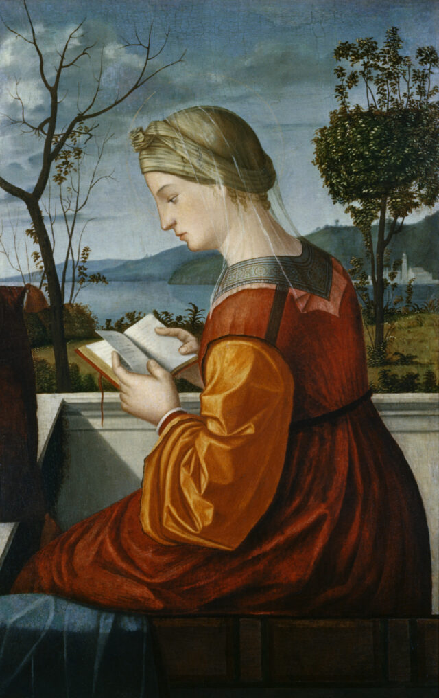 The Virgin Reading by Vittore Carpaccio