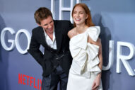 Jessica Chastain is BOWS AKIMBO for the Premiere of “The Good Nurse”