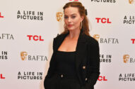Here’s Margot Robbie at a BAFTA Thing