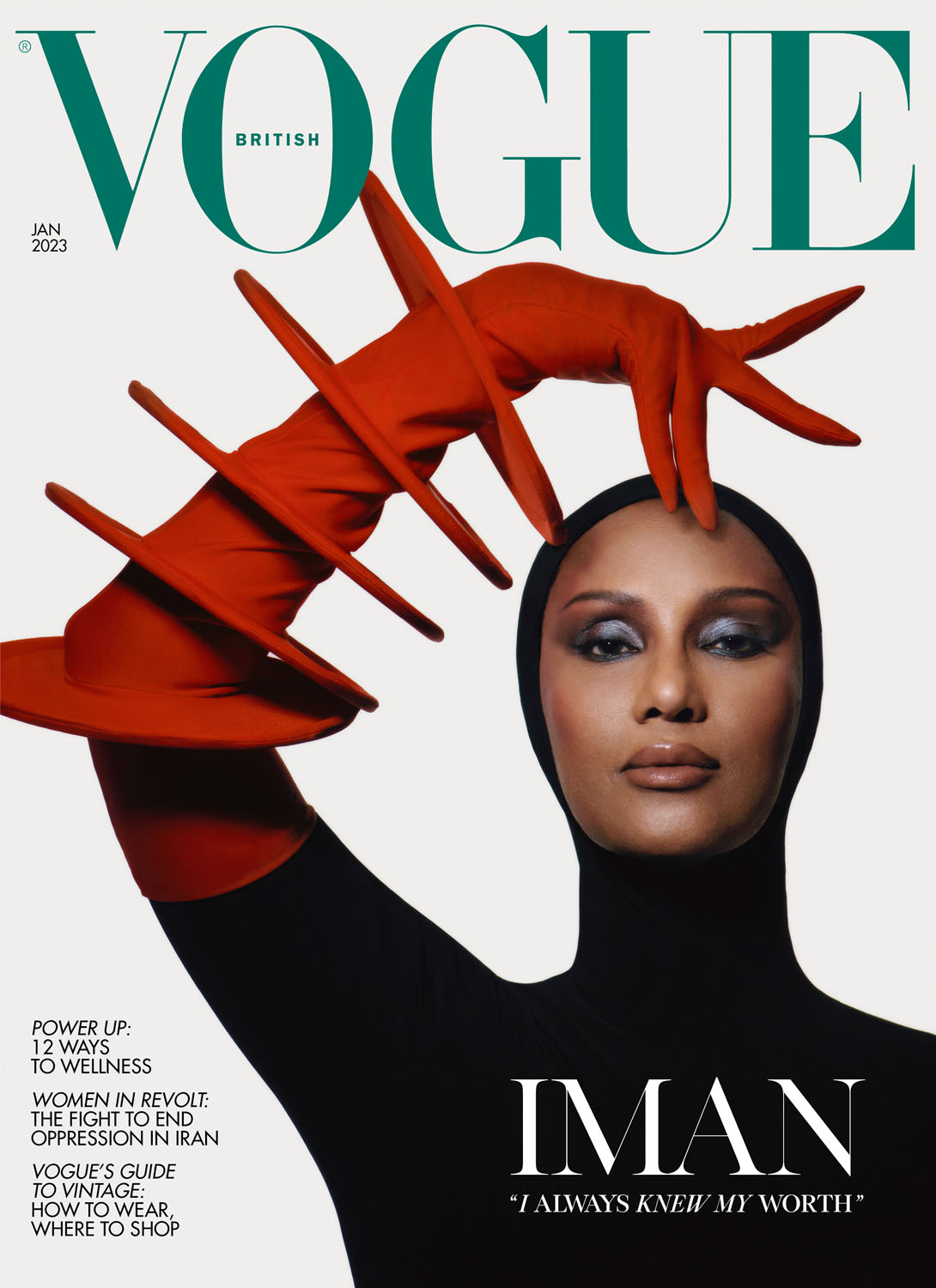 Somehow, This Is Iman’s FirstEver British Vogue Cover?!? Go Fug Yourself