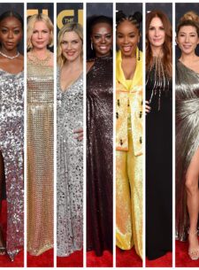 JULIA!!!!!! (And A Lot of Other Folks) Went Metallic at the 2023 Critics Choice Awards