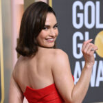 The Purples and the Reds of the 2023 Golden Globes Included Lily James in a GIANT SKIRT