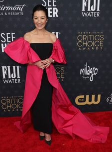 Michelle Yeoh, Stephanie Hsu, and the Rest of Roy G. Biv at the Critics Choice Awards