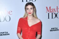 Emma Roberts Is a Lady in Red