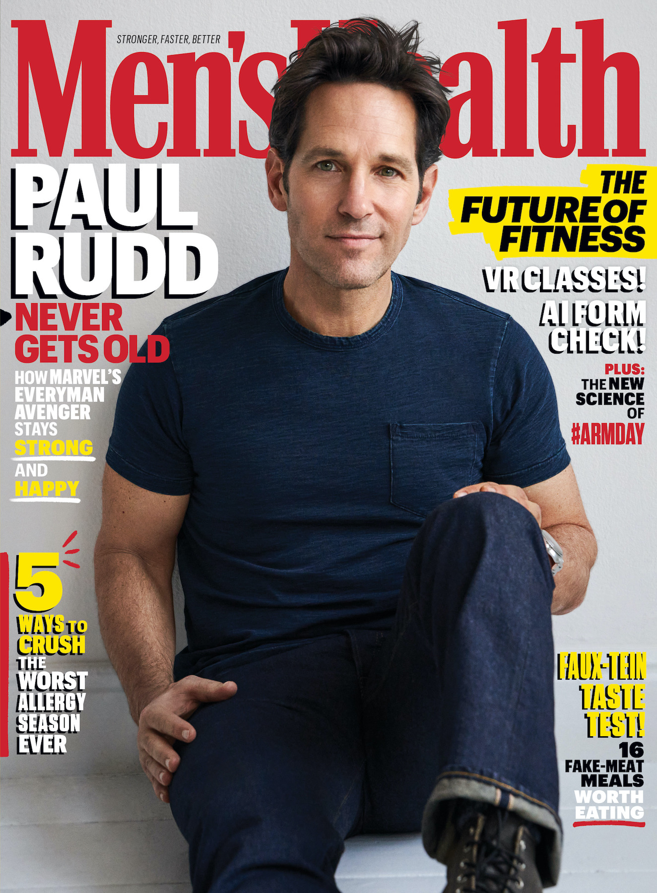 Opaul Rud Paul Rudd Brings Big Paul Rudd Energy to the Cover of Men’s Health - Go ...