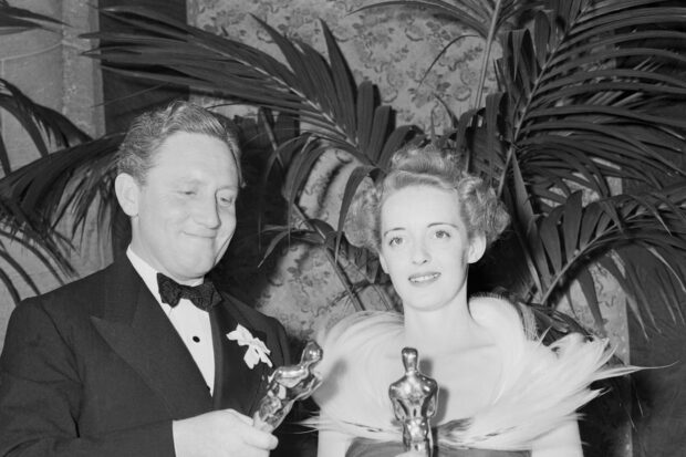 Spencer Tracy and Bette Davis