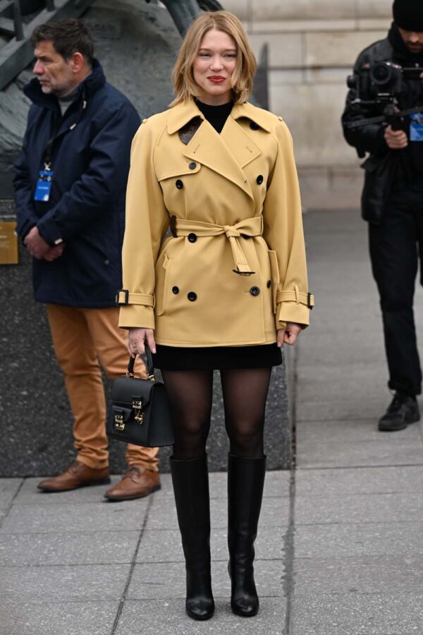 Lea Seydoux in LV - Louis Vuitton Show - 12