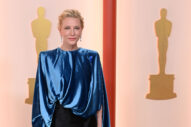 Cate Blanchett Had The Blues on Oscar Night