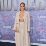 J.Lo Picked a Sleek Trench For &#8220;The Mother&#8221;