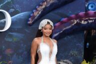 Halle Bailey Wears Sparkly Fins at The Little Mermaid’s London Debut