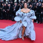 Ashley Graham Swept Into Cannes On a Messy Cloud