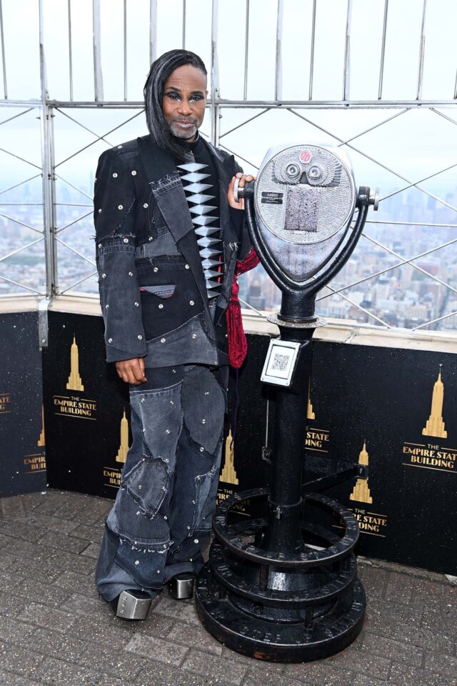 Billy Porter Lights the Empire State Building In Celebration of New York City Pride