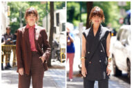 Rose Byrne Hits the Promo Trail in Menswear