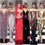 Armani&#8217;s Roses-Themed Show Was Red Dominant