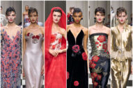 Armani’s Roses-Themed Show Was Red Dominant