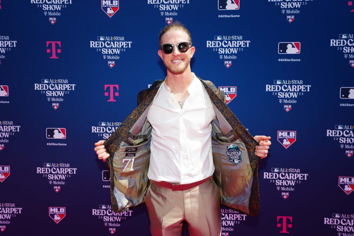 In Photos: MLB stars including Shohei Ohtani, Freddie Freeman, and family  show up in their most fashionable fits for MLB All-Star Red Carpet Show