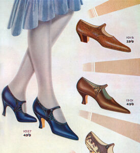 Manfield Shoes Advertisement, 1929