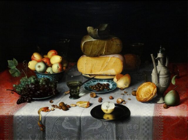 Still life with Cheese.