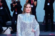 Isabelle Huppert Is Drizzled In Tinsel