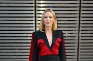 Cate Blanchett Supported Sarah Burton’s Final Bow at McQueen