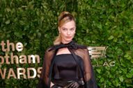 Margot Robbie Brought a Little Black Magic to the Gotham Awards