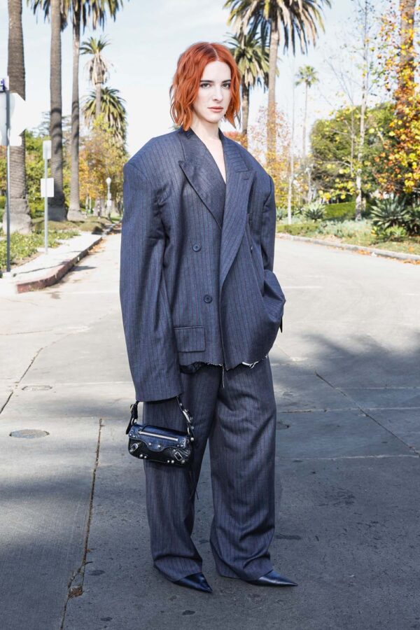 (激レア)Balenciaga leather cap /lukas同モデル着用 Luka Sabbat - Balenciaga Arrivals Los - 22