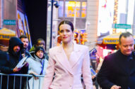 Claire Foy Hits The Streets