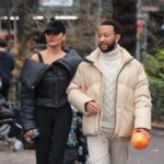 Next In Your Post-Holiday Programming, Chrissy Teigen and John Legend Play Football in the Park