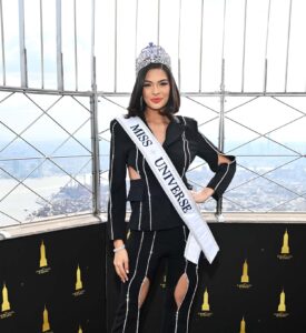 Miss Universe Sheynnis Palacios Visits the Empire State Building