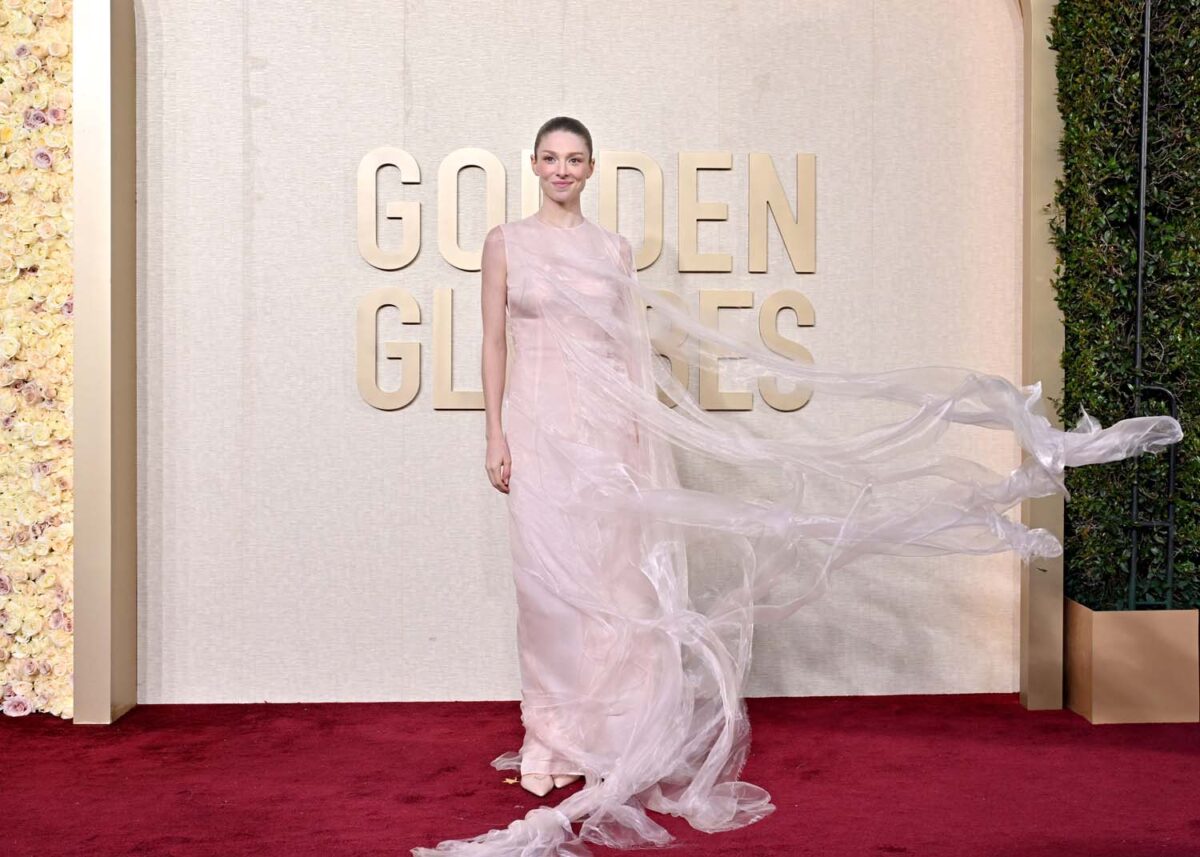 prada dress golden globes Whether it's @zoeydeutch in a black and white gown or @haileesteinfeld and #BellaRamsey leaning into colour, the @prada looks on the #GoldenGlobes carpet did not disappoint. Photos: Getty courtesy of @prada