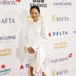Check Out These Neutrals at the BAFTA Tea Party