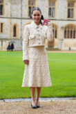 Emilia Clarke Goes VERY Prim to Get Her MBE