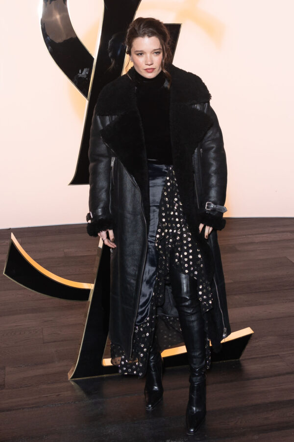 Rain Spencer - Saint Laurent Photocall - 10