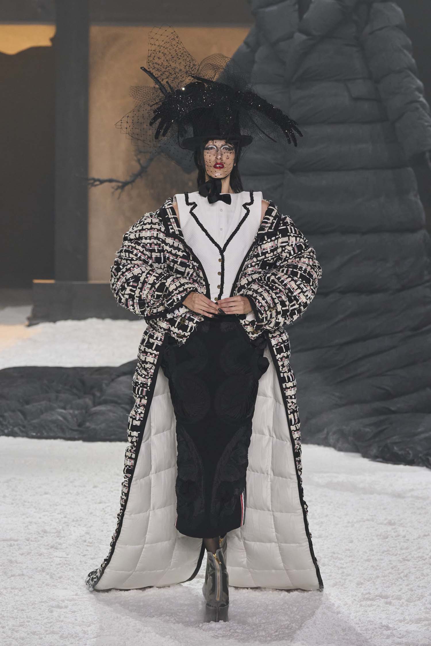 Thom Browne’s Runway Show Was His Telling of The Raven - Go Fug ...