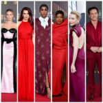 The Pink, Purple, and Red Looks at the BAFTAs Included at Least One Cape and One Cardigan