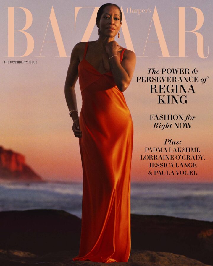 regina king orange dress shirleynetflix @harpersbazaarus Photography: @luisalbertorodriguezstudio Styling: @mr_carlos_nazario Creative Director: @lauragenninger Story: @salamishah Hair: @iamaraxilindsey Makeup: @makeupbylatrice for @blackradiancebeauty Manicure