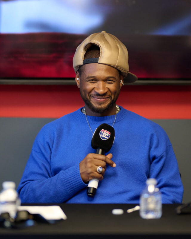 Usher Visits Radio One Atlanta