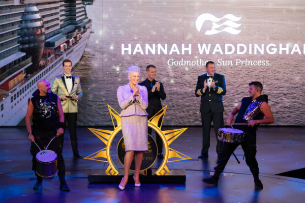 Naming Ceremony for Princess Cruises' Newest 